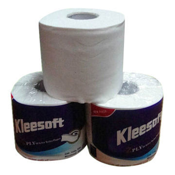 Recycled Pulp Toilet Paper Roll Tissue