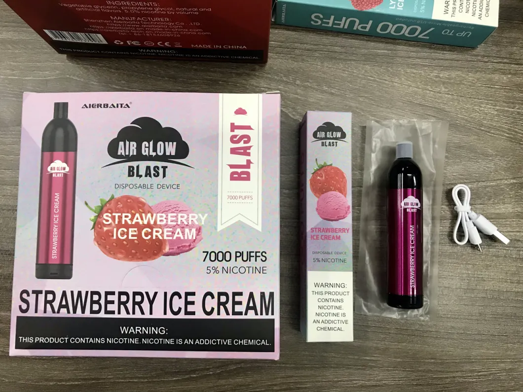 Wholesale Original 7000 Puffs High Quality Disposable Package Vape Pen