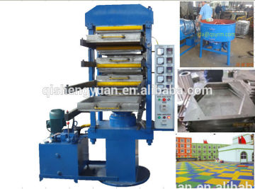 2014 waste tire make rubber tile production line