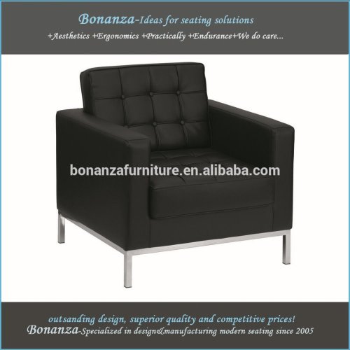 831-2#Florence knoll sofa leather sectional executive livingroom sofa