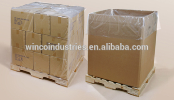 LDPE Bin lliners Gaylord Liners Pallet Top Covers