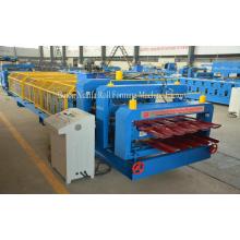 Building Material Roof Double Decker Roll Forming Machine