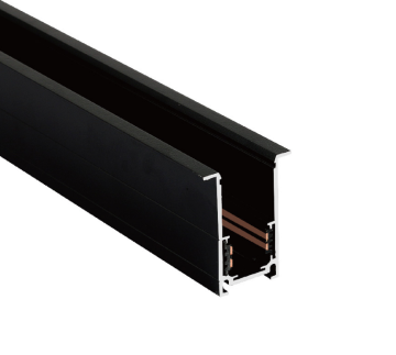 Bendable Adjustable Black Magnetic Track Rail for LED Lights