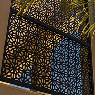 Laser Cut Window Coverings and Panels
