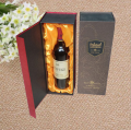 قنينة تغليف مربعات من الورق المقوى مخصص هدية نبيذ
