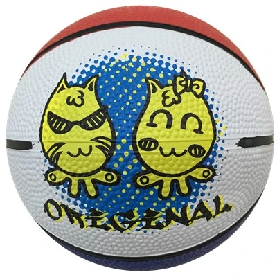 Multicolor Rubber Basketball Toys