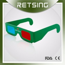 red blue cyan anaglyph 3d glasses, 3d glasses China price