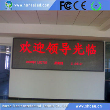 Electronic advertising moving message led display board