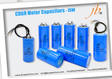 jb Capacitors Company Offer Competitive CD60 Motor Starting Capacitors