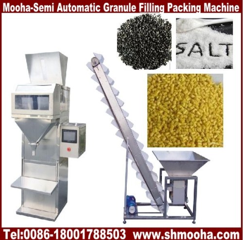 Semi Automatic Fodder/Feed/Granule Food Weighing Filling Packaging Machine