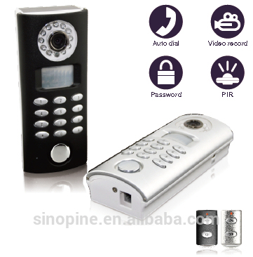 Warehouse Security Auto-dial Alarm with Camera