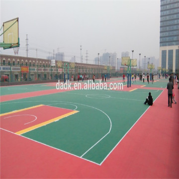 PP factory basketball court flooring cost