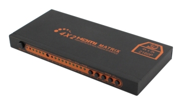 HDMI Matrix video audio switch and split