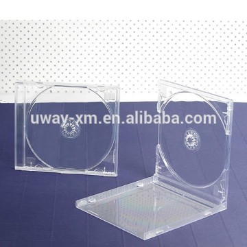 PS 10.4mm single clear CD case/CD box for 1 disc