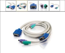 HD15 VGA MM PS2 MM KVM Cable