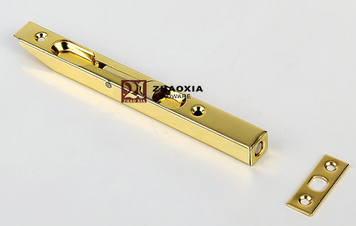 Golden polished Door Catches Door Closers Concealment type bolt