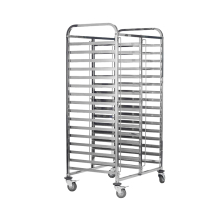 Catering Equipment Kitchen Stainless Steel GN Pan Trolley