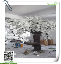 SJYHS-04 white artificial cherry blossom tree party decoration flower plants artificial cherry tree