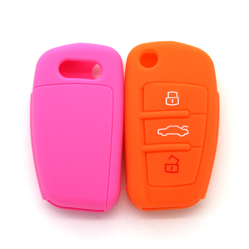 Etui porte-clés en silicone audi pour A6L