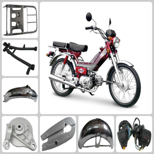 Kina motorcykel 48Q reservdelar