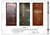 100% Real Copper New Style Copper bronze door