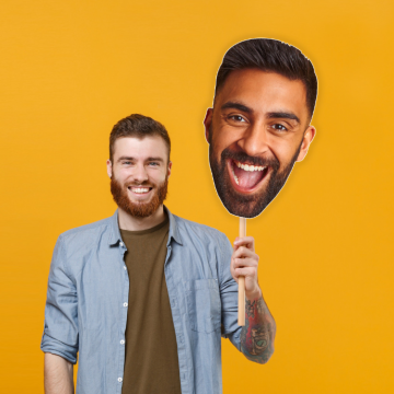Big Head Cutout Party Props