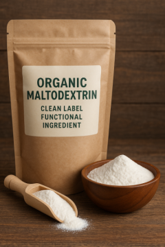 Organic Maltodextrin – Clean Label Functional Ingredient