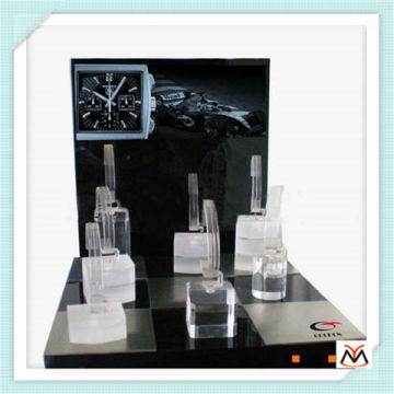 acrylic display for watch,C shape acrylic watch display