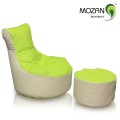 MENGZAN Living Room Bean Bag Puff Seat