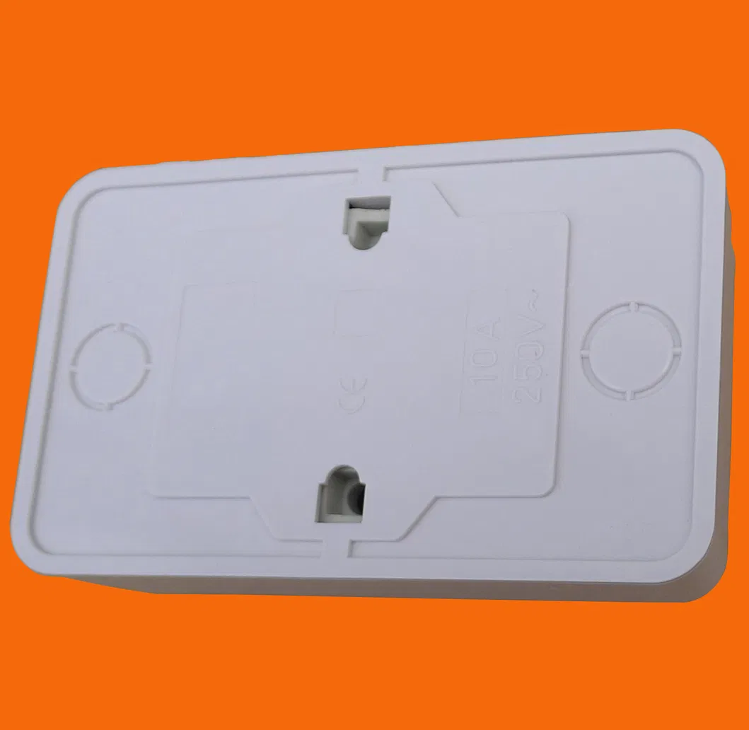 Surface-Mounted Two-Position European Wall Socket German Standard Switch Socket
