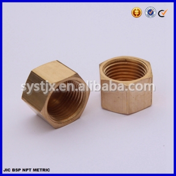 Competitive threaded copper nut brass nut