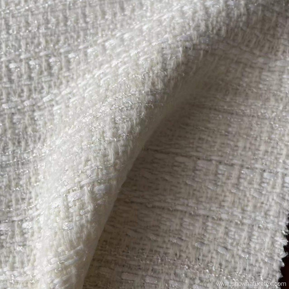 New Design Soft Polyester Wool Fabric of Channel