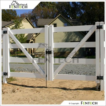 Uv Proof Pvc Ranch Fence , Farm Fence
