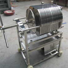 Stainless steel 316L mobile press filter small filter press