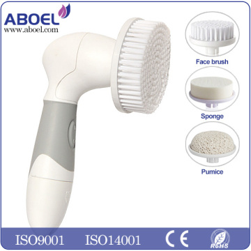 Cosmetics Facial Brush Cleanser Facial Cleansing Brush Gray