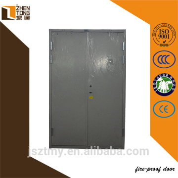 double leaf steel fire door made in china cheap price