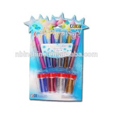 Glitter set , stationery confetti glitter glue for kids