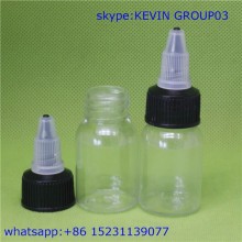 15ml twist cap plastic pet bottle with twist top cap