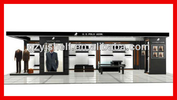 Combined Wooden Children's Clothes Shelf