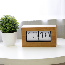Wooden Box Medium Flip Clock