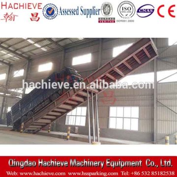 Truck unloading equipment hydraulic unloading platform