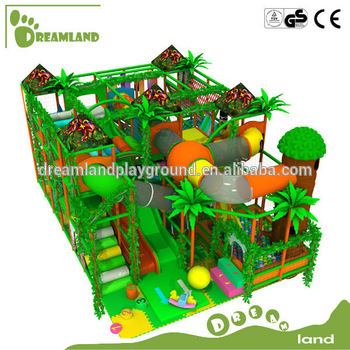 Latest design kids jungle indoor playground equipment