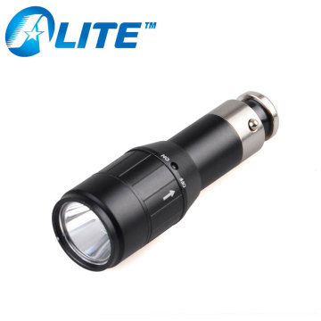 Ultra Bright Q5 LED Car Cigarette Lighter Mini Vechicle Charging Flashlight