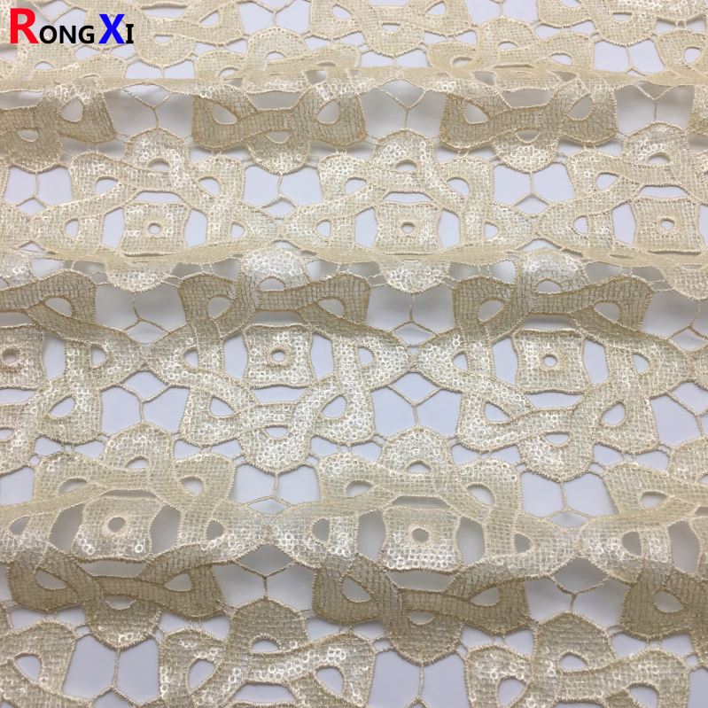 RXF0188 Hot Selling Copper Sequin Fabric With Low Price