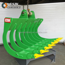 Root Rakes and Stick Rakes for Komatsu PC160 Excavators (12-17 tons)