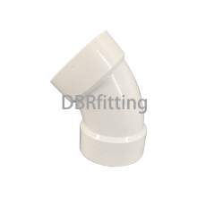 PVC Fittings 4 Inch 45 Degree Elbow Sanitary Elbow