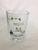 WHOLESALE CLEAR SMALL GLASS CANDLE HOLDER WITH CUSTOMER'S LOGO