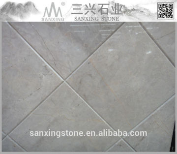 Beige color polished Northern Lights marble stone