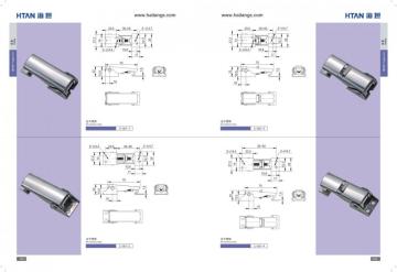 Key Button Buckle Turn Lock for Handbag