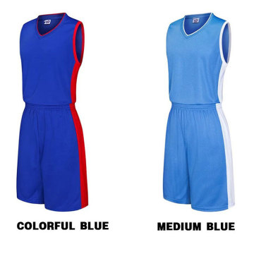 100 poliéster cómodo uniforme de baloncesto para entrenar